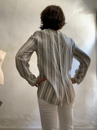 Camicia Bagutta seta vintage