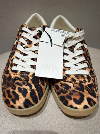 Zapatillas Zara Animal Print Talla 38