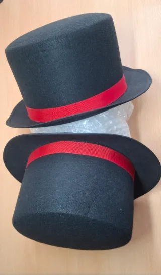 Sombreros de copa (3 sombreros)