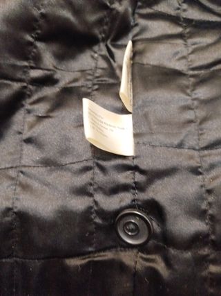 Chaqueta de piel negra hombre