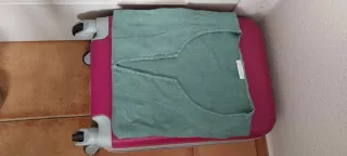 Vestido lino manga corta Made in Italy