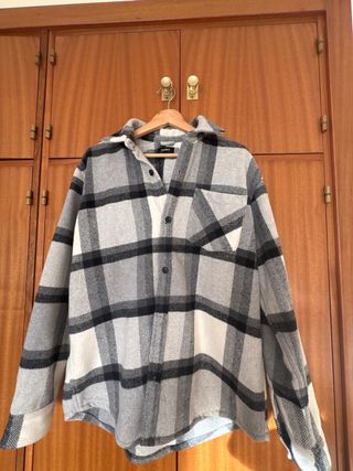 Chaqueta de entretiempo a cuadros