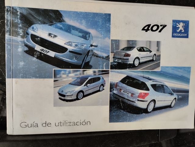 Manual Peugeot 407 Guía de utilización