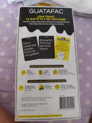 Juego de mesa Guata Fac
