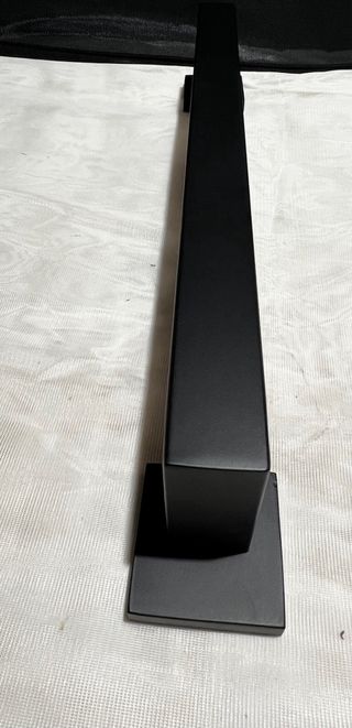 Porta toalhas preto metal