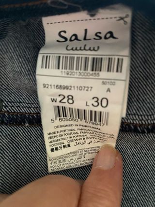 Pantalón tejano Salsa azul