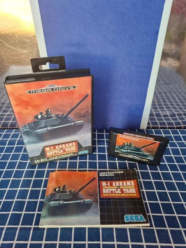 MEGADRIVE BATTLETANK ORIGINAL COMPLETO