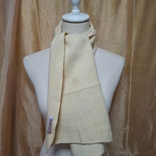 Bufanda Stefanel Beige/Amarilla