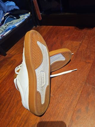 Zapatillas Polo Ralph Lauren Piel Blancas