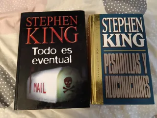 LIBROS DE STEPHEN KING 3€ cada uno.