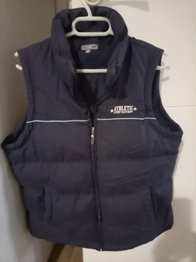 Chaleco deportivo chica azul