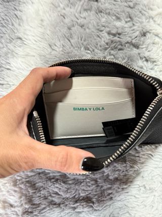 Bimba y Lola Cartera Piel Negra