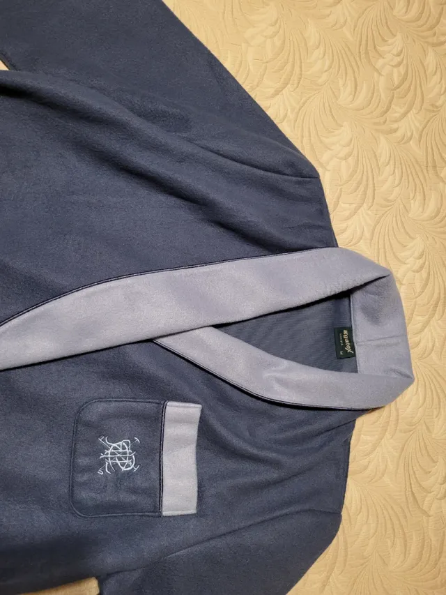 Bata Egatex Hombre Azul y Gris