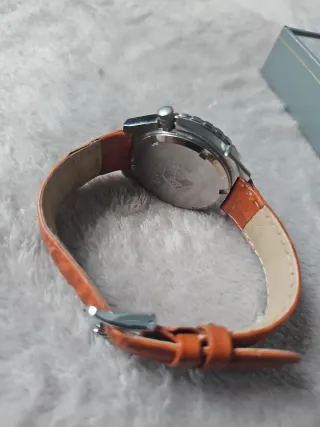 Reloj Oris Vintage Naranja Blanco