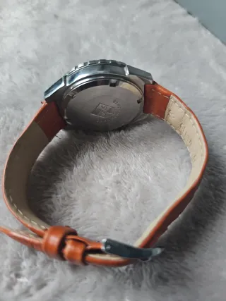 Reloj Oris Vintage Naranja Blanco
