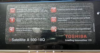 Portátil Toshiba Satellite A500-18Q