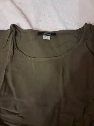 Camiseta sin mangas verde Esmara Talla M