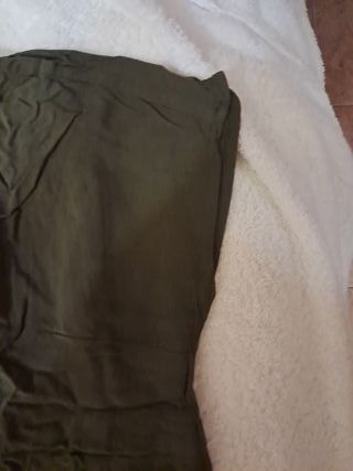 Camiseta sin mangas verde Esmara Talla M