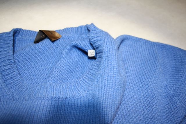 Maglione Alpha tg 54 celeste