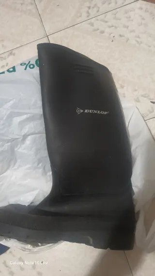 Botas Dunlop Talla 43 Negras Antideslizantes