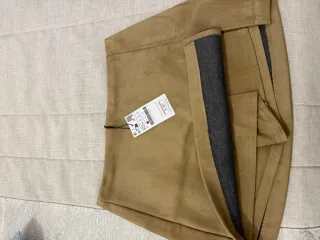 Falda beige/marrón Talla XS