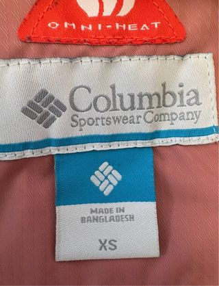 Chaqueta Columbia Mujer Talla XS Nueva