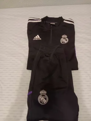 Chándal Real Madrid Adidas Negro