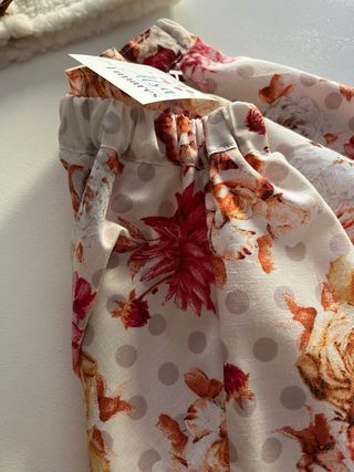 Traje Pastora Artesanal Floral