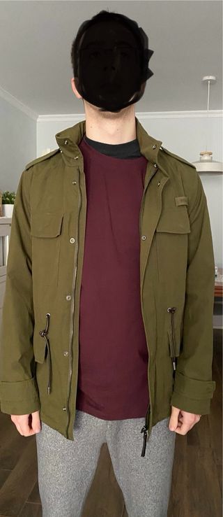 Chaqueta casual militar talla S