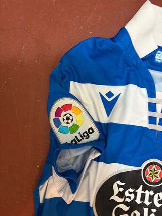 Camiseta Fútbol Deportivo La Coruña Macron Talla M