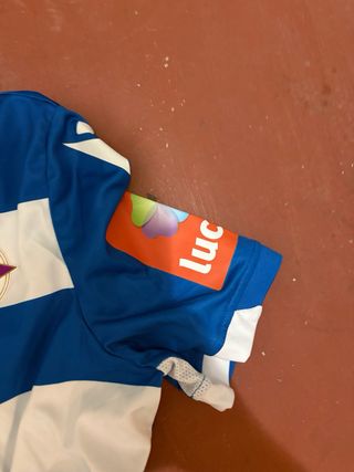 Camiseta Fútbol Deportivo La Coruña Macron Talla M