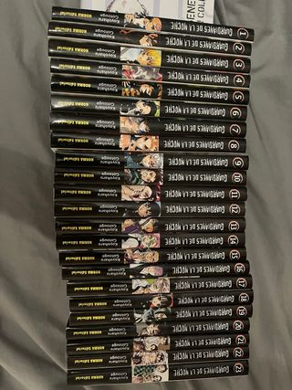 COLECCIÓN COMPLETA GUARDIANES DE LA NOCHE MANGA