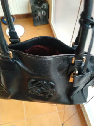 Bolso Loewe Negro Piel