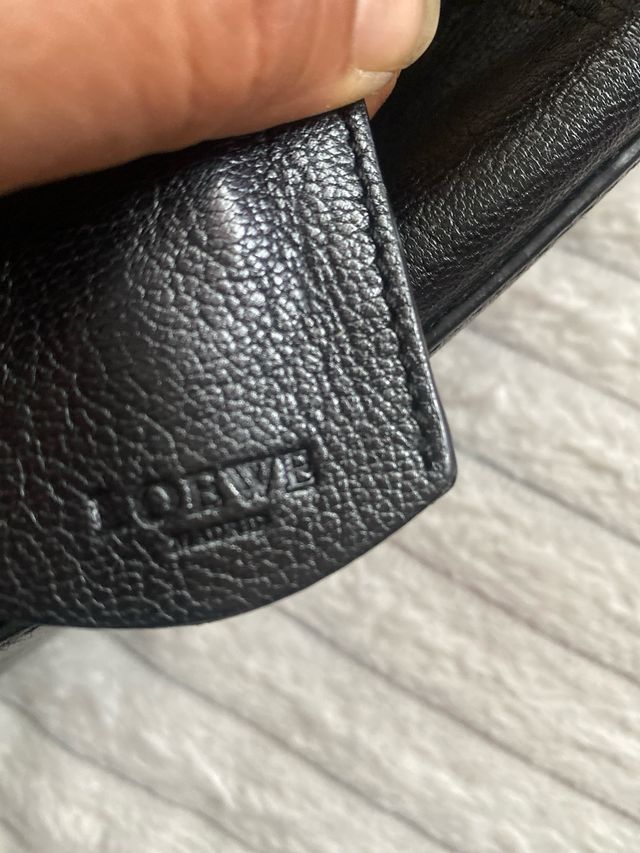 Borsa Loewe in pelle nera