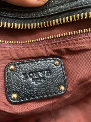 Bolso Loewe Negro Piel