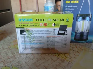 Foco LED Solar OSSUN 12W 1100lm