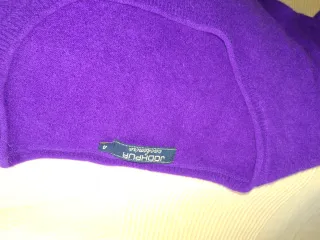 Jersey de cachemira mujer morado
