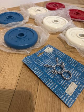 Pack 4 discos Salter 1kg + Regalo