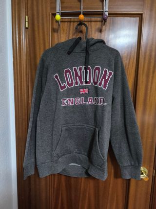 Sudadera Gris Londres England
