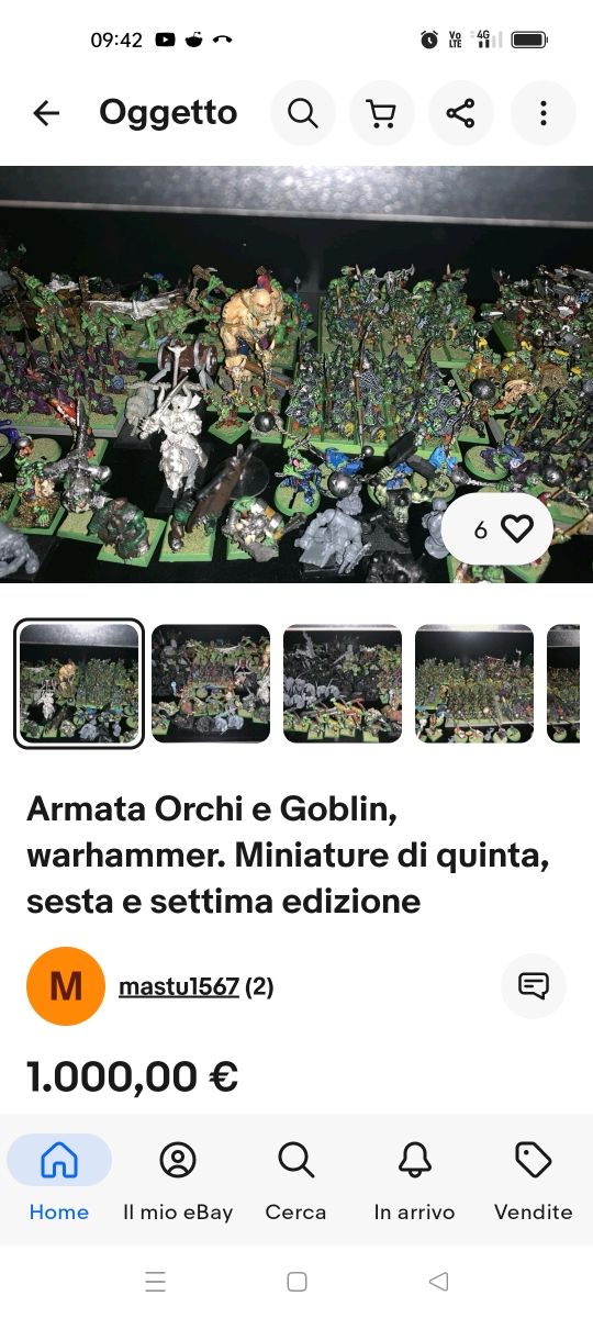 Warhammer Orchi e Goblin Miniature 115 PZ