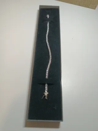 Pulsera Plata 925 con Moissanitas