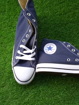 Zapatillas altas azul marino
