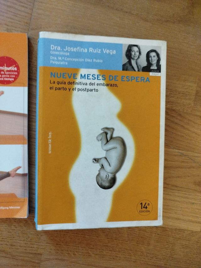 Lote Libros: Masaje Bebé, Pilates y Embarazo