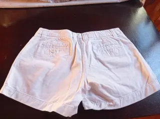 Pantalón corto mujer blanco