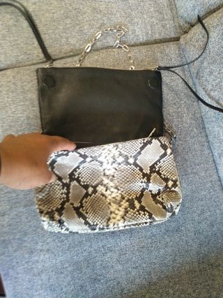 Bolso piel serpiente