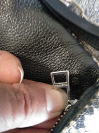 Bolso piel serpiente