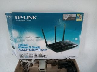 Router TP-Link ADSL2+ Gigabit TD-W8970