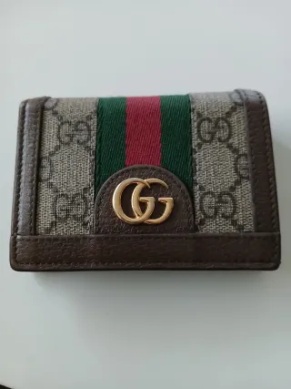 Cartera Gucci Marrón Piel