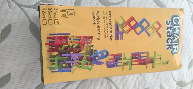 Juego de sillas para apilar