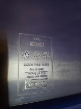 Espejo de entrada blanco con colgadores